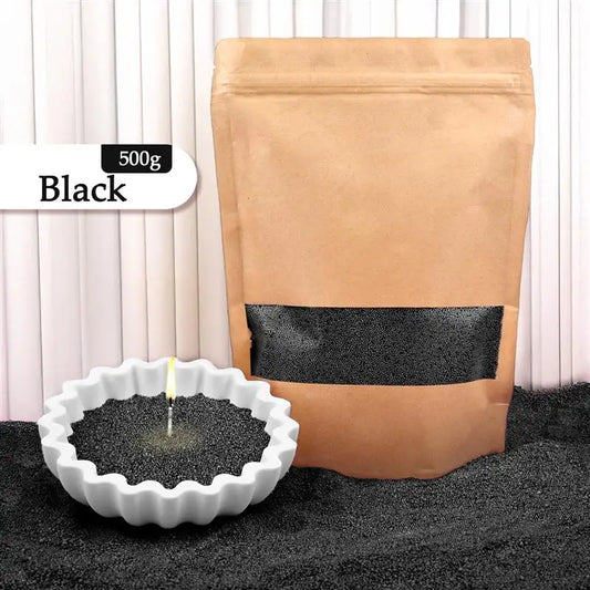 Sable de bougie Blanc Flamelles